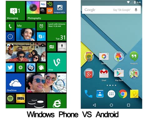 Os Battle Windows Phone Vs Android