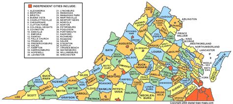 Virginia County Map Alta Land Survey