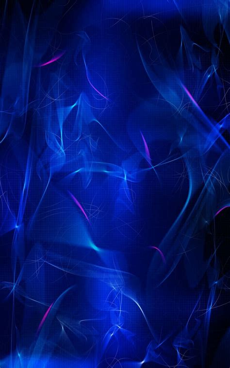 An Abstract Blue Background With Lines And Shapes