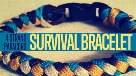 Rope & gear for work or fun Paracord Braid | DIY 4 Strand Paracord Braid With Core And Buckle