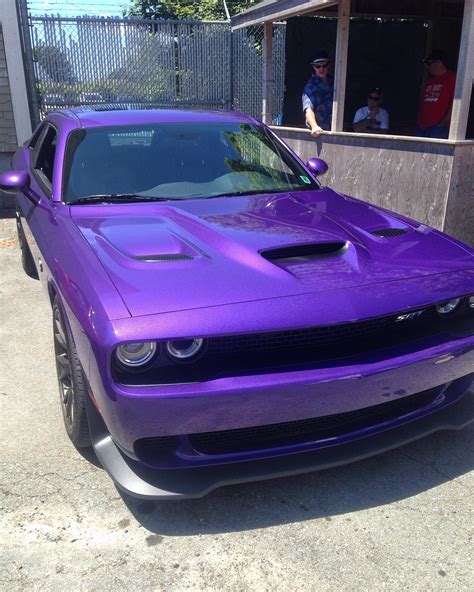 Plum Crazy Dodge Challenger Hellcat Srt Autos