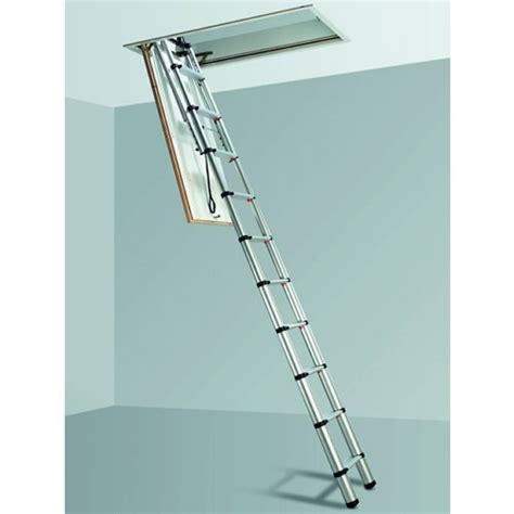 Telesteps Adjustable Telescopic Loft Ladder Loft Ladder Ladder