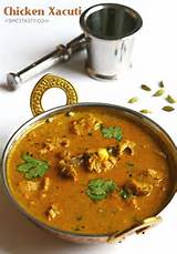 Indian Chicken Xacuti Recipe Images