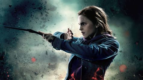 Hermione Using Wand
