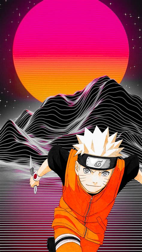 Naruto Neon Anime Iphone Iphone 11 Konoha Manga Naruto Neon