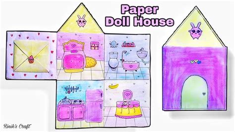 Playing With Paper Dollhouse Paper Quiet Book Dollhouse Playing