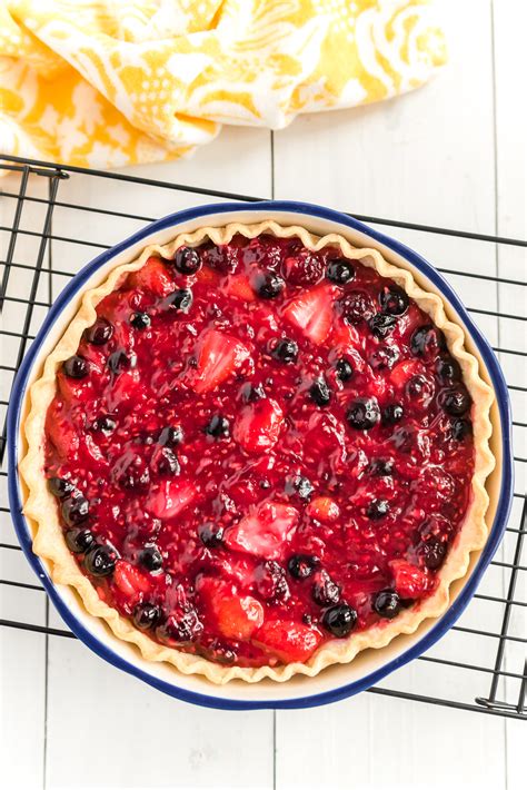 Berry Pie Recipe With Four Berries Sugar And Soul Co