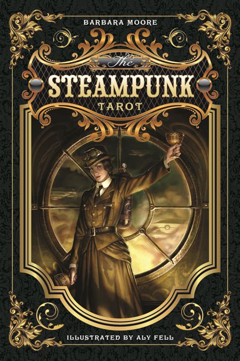 the steampunk tarot av barbara moore aly fell queen of cups tarot store