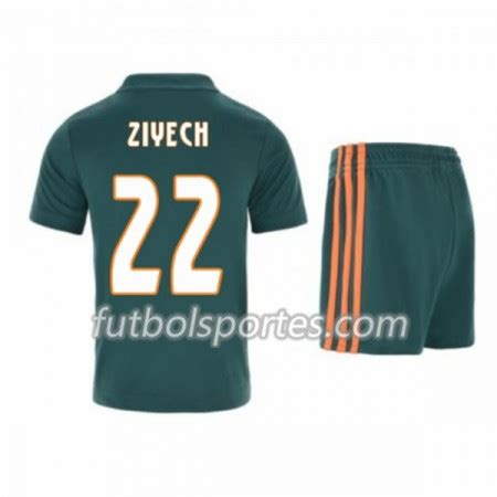 Camisetas AFC Ajax Hakim Ziyech 22 Niños Segunda ...