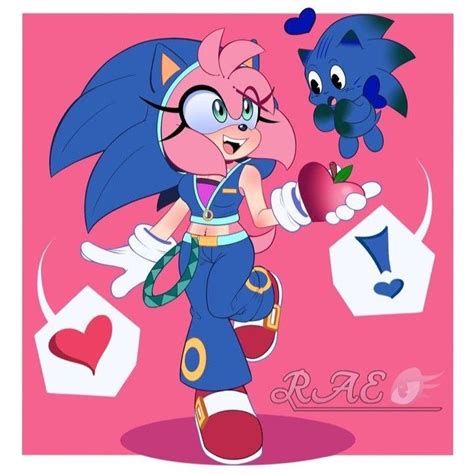 Amy Rose Sonic Funny Sonic And Amy Blue Devil Fresh Memes Rose Art