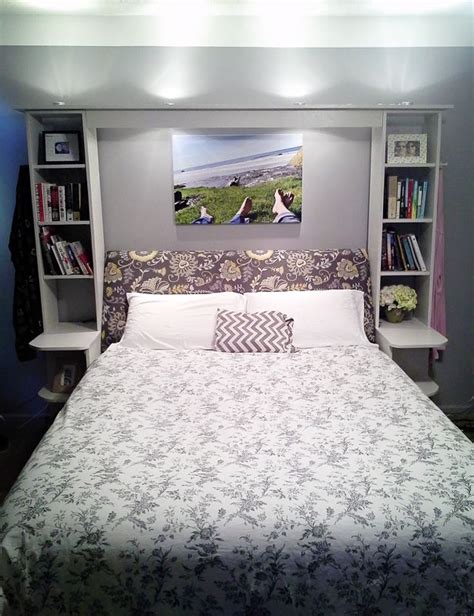 Are there bedroom sets with lights in headboard? Angled headboard, shelving, accent lights, master bedroom ...