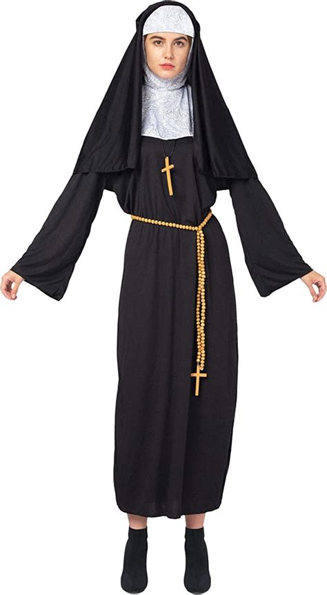Spooktacular Creations Nun Adult Halloween Costume For Women With Nun
