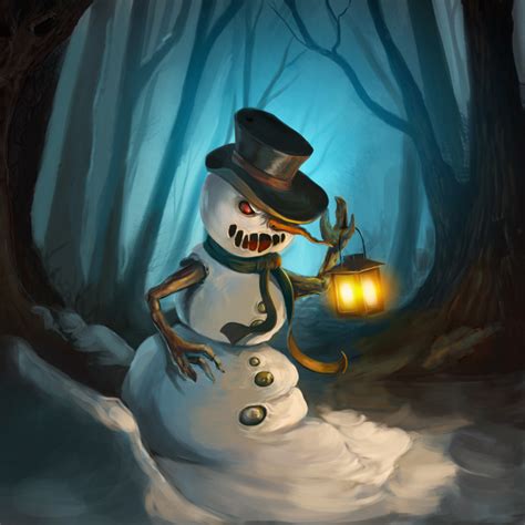 10 Scary Snowmen In Honour Of Doctor Who S The Snowmen