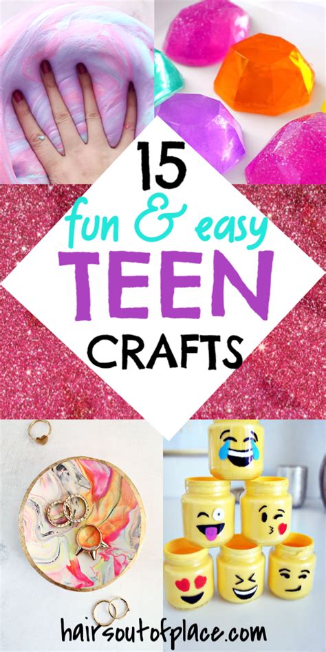 15 Crafts For Teens And Kids That Are So Easy And Fun To Make At Home