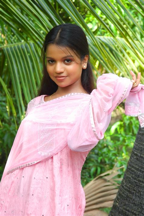Bhavya Cute Tamil Girl In Pink Colour Churidar New Photo Gallery From