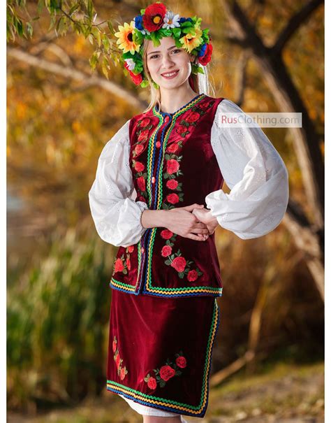 Costume Ukrainien Femmes Agafya