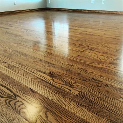 Early American Stain On Red Oak Floors Gallery Red Oak Floors Installed Sanded Stained With