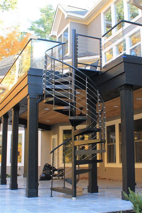 Spiral Staircases For Decks And Patios Paragon Stairs Spiral