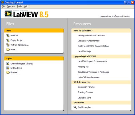 Labview Environment Overview Labview Wiki