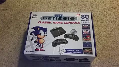 Sega Genesis Classic Game Console Review Youtube