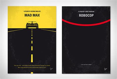 minimal movie posters by chungkong