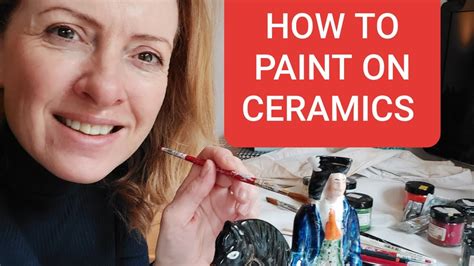 How To Paint On Ceramics Youtube