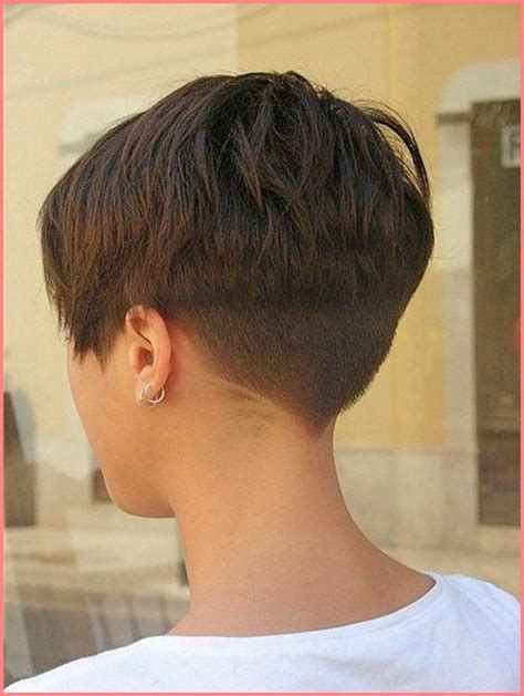 Ladies Short Hairstyles Back View Back View Short Haircuts For Women