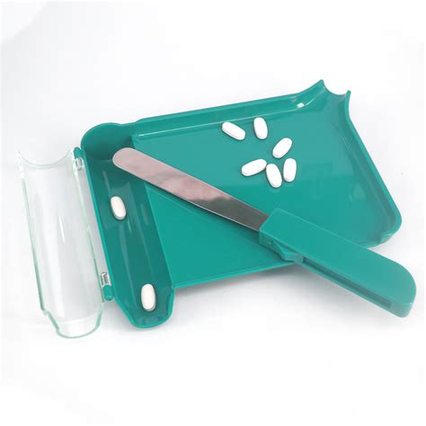 Custom Pharmacy Counting Tray And Spatula W Hook