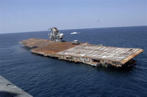 The Ex Oriskany A Decommissioned Aircraft Carrier Was Sunk 24 Miles