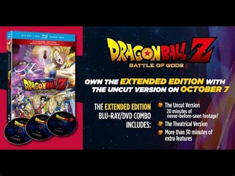 Dragon ball z battle of gods dvd. North American "Dragon Ball Z: Battle of Gods" Blu-Ray/DVD Release October 7th! - YouTube