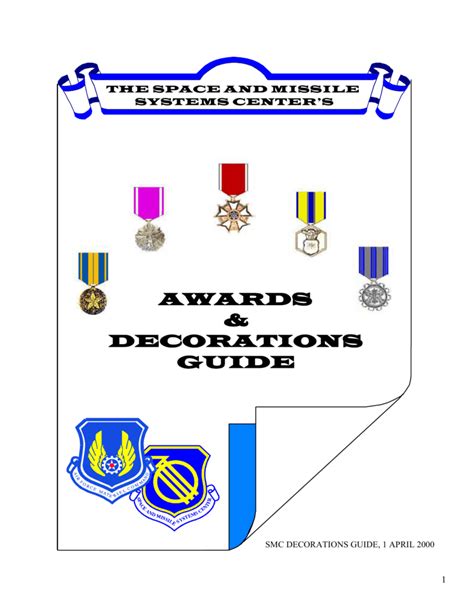 Air Force Awards And Decorations Writing Guide Shelly Lighting