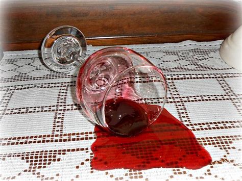 Spilled Wine In A Glass Choose Red Or Merlot Or Shatterproof Etsy Glass Spilled Wine Wine