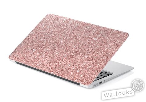 Pink Glitter Sparkle Artwork Design Universal Laptop Skin Etsy
