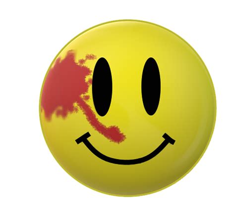 Download Watchmen Smiley Blood Royalty Free Stock Illustration Image