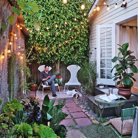 Pinterest Picks Stunning Small Outdoor Spaces