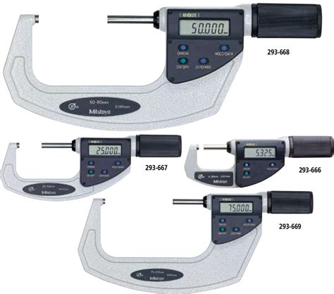 Mitutoyo Series 293 Ip54 Absolute Digimatic Micrometers Quickmike