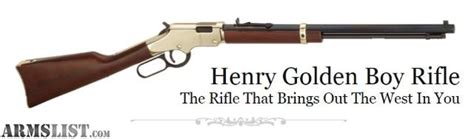 Armslist For Sale Henry Golden Boy 22lr Lake Of The