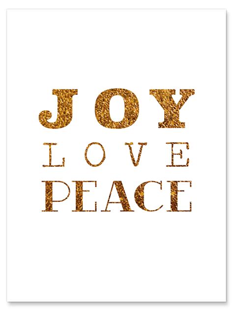 Joy Love Peace I Print By Finlay And Noa Posterlounge