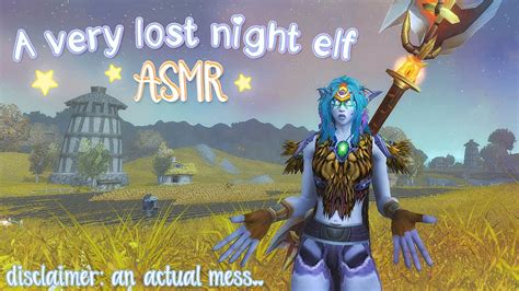 Playing World Of Warcraft A Night Elf Mess 🧝‍♀️ Asmr Soft Spoken
