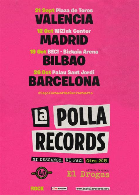 Concierto De La Polla Records En Barcelona Comprar Entradas