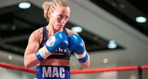 Northern Irelands Only Professional Female Boxer Cathy Mcaleer Eyes Up