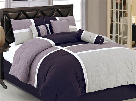 Purple Black And White Bedding Sets Drama Uplifted