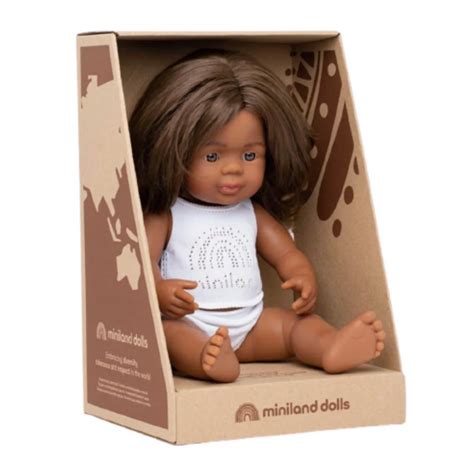 Miniland 38cm Australian Aboriginal Girl