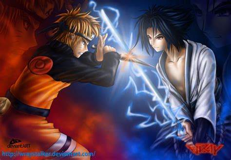 Gambar Sasuke Dan Naruto Wallpaper