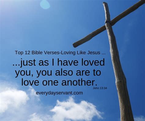 Top 12 Bible Verses Loving Like Jesus Everyday Servant