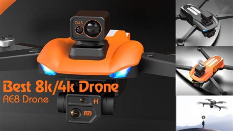 New 8k Ultra Hd Drone 4k Dual Camera Drone New Hd Drone Camera Review Ae8 Pro Max Best