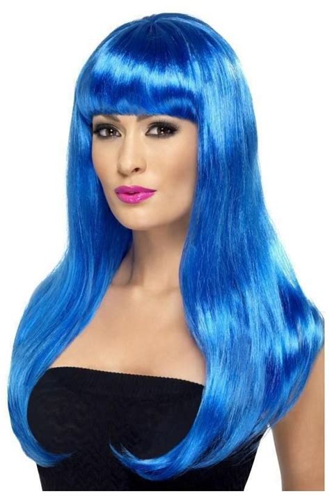 Babelicious Wig Blue Frontal Hairstyles Lace Wigs Long Hair Styles