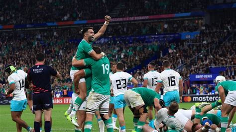 Ireland Edges South Africa In Rugby World Cup Clash Of Titans England