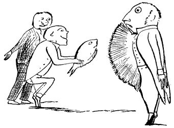 Public Domain Images Cartoon Heres The Fish Surprise Gift Congratulations