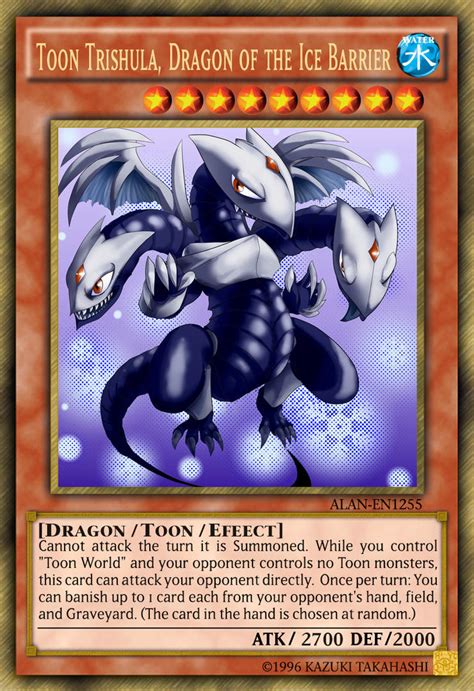 Toon Trishula Dragon Of The Ice Barrier By Alanmac95 On Deviantart